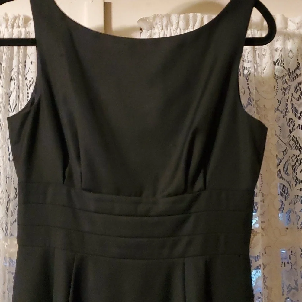J. Crew Petite Black Wool Dress Size 2P